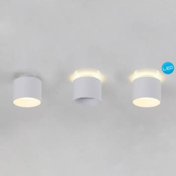 LED mennyezeti spotlámpa Trimes, Ø 11,5 cm, fehér, CCT, fokozatosan dimmelhető kép