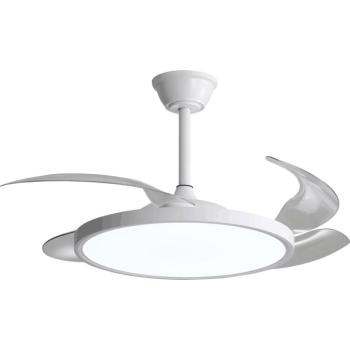LED mennyezeti ventilátor 36w/3CCT fehér slim + távirányító, dimmelhető, 2880 lm, Optonica, 19104 kép