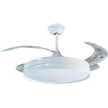 LED mennyezeti ventilátor 36w/3CCT fehér + távirányító, 2880 lm, Optonica, 19103 kép