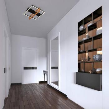 LED mennyezeti világítás 3775015 négyzet 1 izzó fa kép