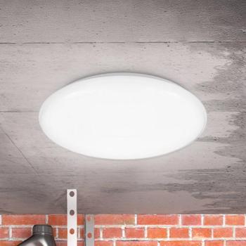 LED mennyezeti világítás Jill, fehér, Ø 27,8 cm, műanyag, 4000 K kép
