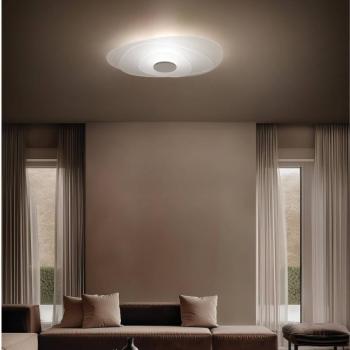 LED mennyezeti világítás Joint_S, fehér, fém, 71 cm kép