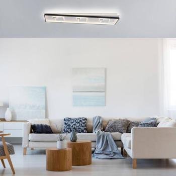 LED mennyezeti világítás Mailak, hossza 97 cm kép