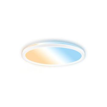 LED mennyezeti világítás Tava A, CCT, Ø 29 cm, fehér, távirányítóval kép
