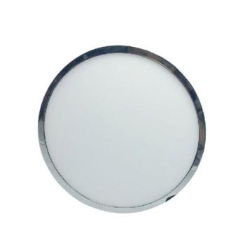 LED mini panel, falon kívüli, 12w, 3000K, meleg fehér, 1000lm, 120°, króm, CRI>80, V-TAC, 6364 kép