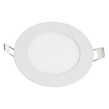 LED mini panel kerek, valódi színű vonal, 24W, 2700K, meleg fehér, 2010 lm, fehér, Optonica, 2613 kép