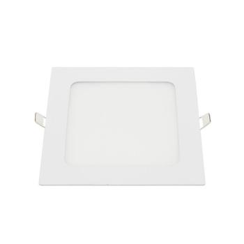 LED mini panel négyzet alakú, magas osztályú, 5 év garancia, 12W, 6000K, hideg fehér, 960 lm, Optonica, 2571 kép