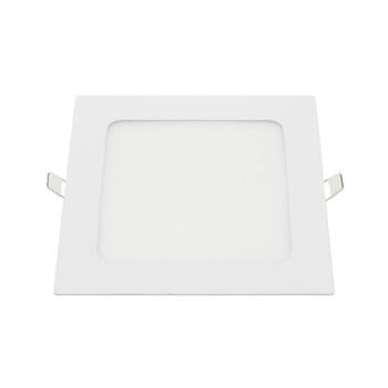 LED mini panel négyzet alakú, valódi színű vonal, 18W, 2700K, meleg fehér, 1500 lm, fehér, Optonica, 2632 kép