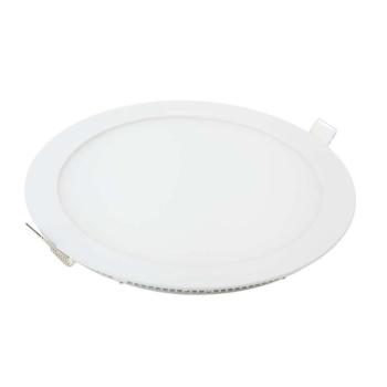 LED mini panel prémium kerek, süllyesztett, 18w, 2700K, meleg fehér, 1400lm, 120°, fehér, CRI>80, V-TAC, 214860 kép