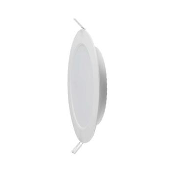 LED mini panel PRO, süllyesztett, 12w, 3000K, meleg fehér, 1200lm, 120°, fehér, CRI>80, V-TAC, 78611 kép