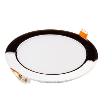 LED mini panel vékony, süllyesztett, 18w, 6400K, hideg fehér, 1500lm, 120°, króm, CRI>80, V-TAC, 6348 kép