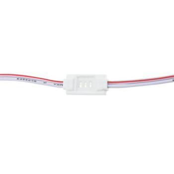 LED modul 3 3014, 0,36W, zöld, 30 lm, IP65, Optonica, 4535