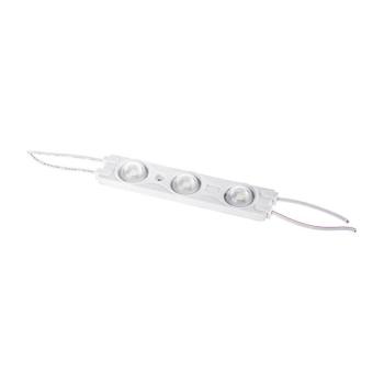 LED modul 3 db SMD2835 fényforrással, 1,5w, kék, 120lm, 120°, CRI>75, IP67, V-TAC, 5127 kép