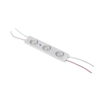 LED modul 3 db SMD2835 fényforrással, 1,5w, zöld, 120lm, 120°, CRI>75, IP67, V-TAC, 5128 kép