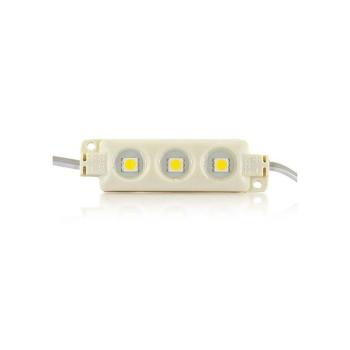 LED modul 3 db SMD5050 fényforrással, 0,72w, RGB, 20lm, 120°, CRI>75, IP67, V-TAC, 5134 kép