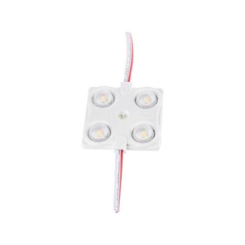 LED modul 4 db SMD2835 fényforrással, 1,44w, kék, 120lm, 160°, CRI>75, IP68, V-TAC, 5132 kép