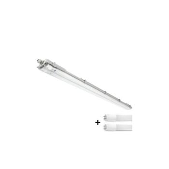 LED műszaki fénycsöves lámpatest T8 2xG13/18W/230V 4000K IP65 127 cm 003678 kép