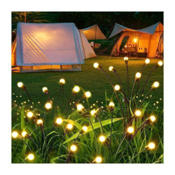 LED Napelemes dekor lámpa 10xLED/1,2V 3000K 73 cm 600 mAh IP44 SOLAR 10 CLUSTER kép