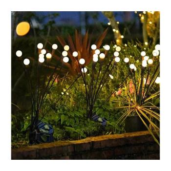 LED Napelemes dekor lámpa 8xLED/1,2V 3000K 73 cm 600 mAh IP44 SOLAR 8 CLUSTER kép