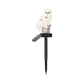 LED napelemes dekorációs lámpa érzékelővel 6xLED/1,2V 3000K 40 cm 600 mAh IP44 SOLAR OWL kép