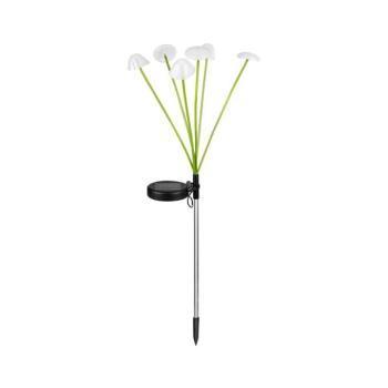 LED napelemes dekorációs lámpa érzékelővel 6xLED/1,2V 3000K 72 cm 600 mAh IP44 SOLAR MUSHROOMS kép