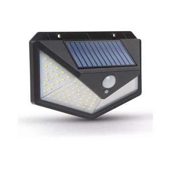 LED napelemes fali lámpa szenzorral LED/5W/5,5V IP65 55289 kép