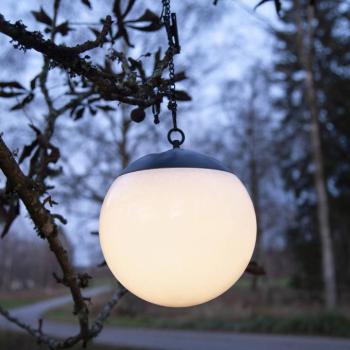 LED napelemes függőlámpa Globus kép