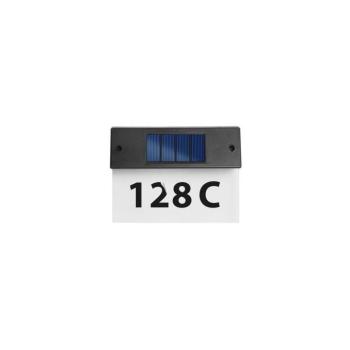 LED Napelemes házszám LED/1,2V/600 mAh IP44 11446C kép