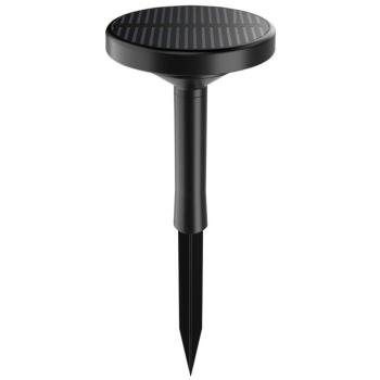 LED napelemes kerti lámpa 1200mah/3.2v 90lm IP65, 1W, RGB, 90 lm, fekete, Optonica, 9359 kép