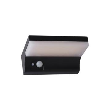 LED napelemes kültéri fali lámpa 67417BK kép