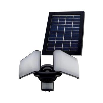 LED napelemes kültéri reflektor érzékelővel LED/20W/5,5V IP44 008 0001055 kép