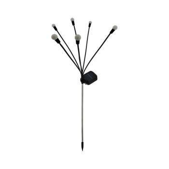 LED napelemes lámpa 6xLED/1,2V 300 mAh IP44 fekete 034 0001071 kép