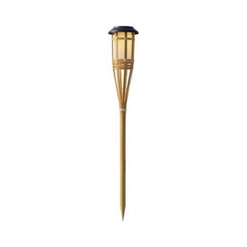 LED napelemes lámpa BAMBOO LED/1,2V 150 mAh 1800K 56 cm IP44 bézs EKO2503 kép