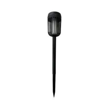 LED napelemes lámpa FLAME LED/1,2V 100 mAh 1800K 37 cm IP44 fekete EKO2501 kép