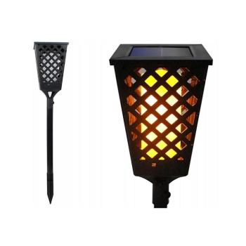 LED napelemes lámpa érzékelővel LED/0,6W/5,5V IP65 2000 mAh 107 cm fekete SOLAR SPARK kép