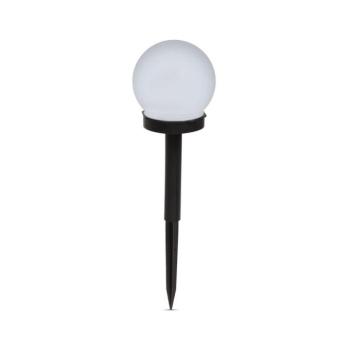 LED napelemes lámpa LED/1,2V 40mAh IP44 fekete 11711 kép
