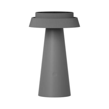 LED napelemes lámpa MARAKESZ LED/3,7V USB 3600 mAh 1800/2700/3000K IP54 szürke 329820 kép