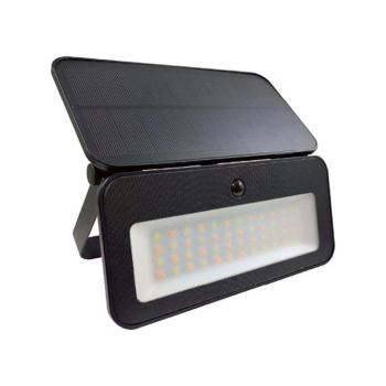 LED napelemes reflektor ATAKAMA 20W 1200lm 3xCCT 18651 Li-Ion 3.7V 2600mAh IP65 fekete 3022510 VITO kép