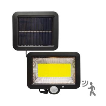 LED napelemes reflektor DUO LED/1W/3,7V 1200 mAh IP44 érzékelővel 323071 kép