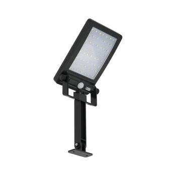 LED napelemes reflektor érzékelővel ADIK LED/1,2W/3,7V 1200 mAh 6500K IP44 EKO0615 kép