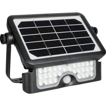 LED napelemes reflektor érzékelővel LED/5W/3,7V 4000K IP65 3000 mAh KFNSC5NB kép