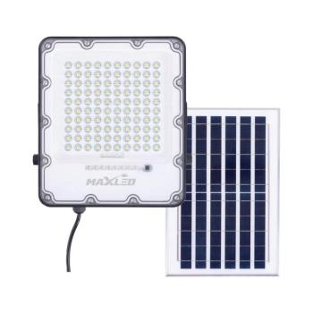 LED Napelemes reflektor LED/100W/3,2V 4500K IP65 + távirányítás 5903271845255 kép