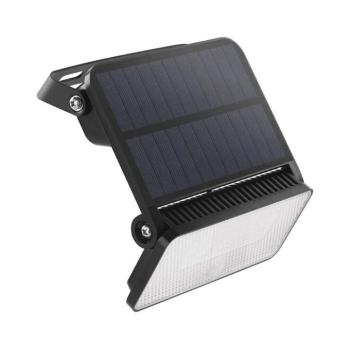 EMOS LED SOLAR reflektor hordozható SOLO, PIR, 1000lm IP54 természetes fehér, 4000K, 3,7V, CRI> 80, fekete, ZG121S kép