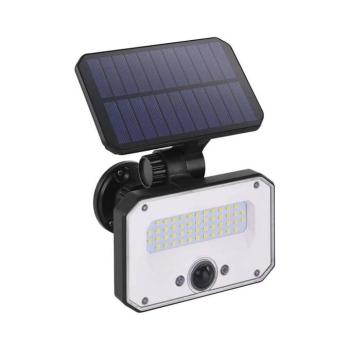 EMOS LED SOLAR reflektor hordozható SPILO, PIR, 1500lm IP54 természetes fehér, 4000K, 3,7V, CRI> 80, fekete, ZG132S kép
