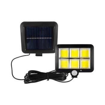 LED napelemes reflektor szenzorral LED/1,5W/3,7V 6000K IP44 1200 mAh KTLPMZB kép