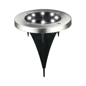 LED napelemes lámpa SOLLY LED/1,2V 6500K átm. 11,5 cm 300 mAh IP44 króm 330246 kép