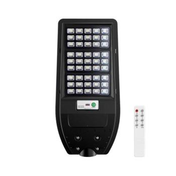 LED napelemes utcai lámpa VIA 100W/10000 mAh 3,2V 6000K IP54 + távirányító EKO9094 kép