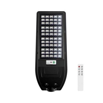 LED Napelemes utcai lámpa VIA 150W/15000 mAh 3,2V 6000K IP65 + távirányító EKO9095 kép