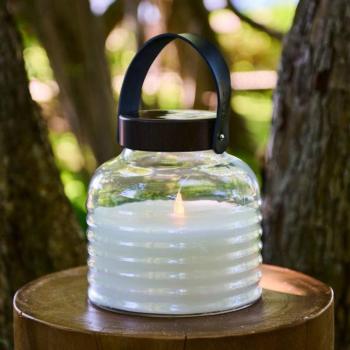 LED napelemes világítás Aston Jar, magasság 20 cm, fekete/barna, IP44 kép
