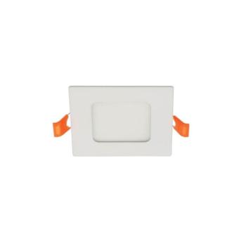LED négyszögletes panel vékony süllyesztett LENA-SX 85x85x20mm 3W 285lm 4000K (természetes fehér) fehér 2024040 VITO kép